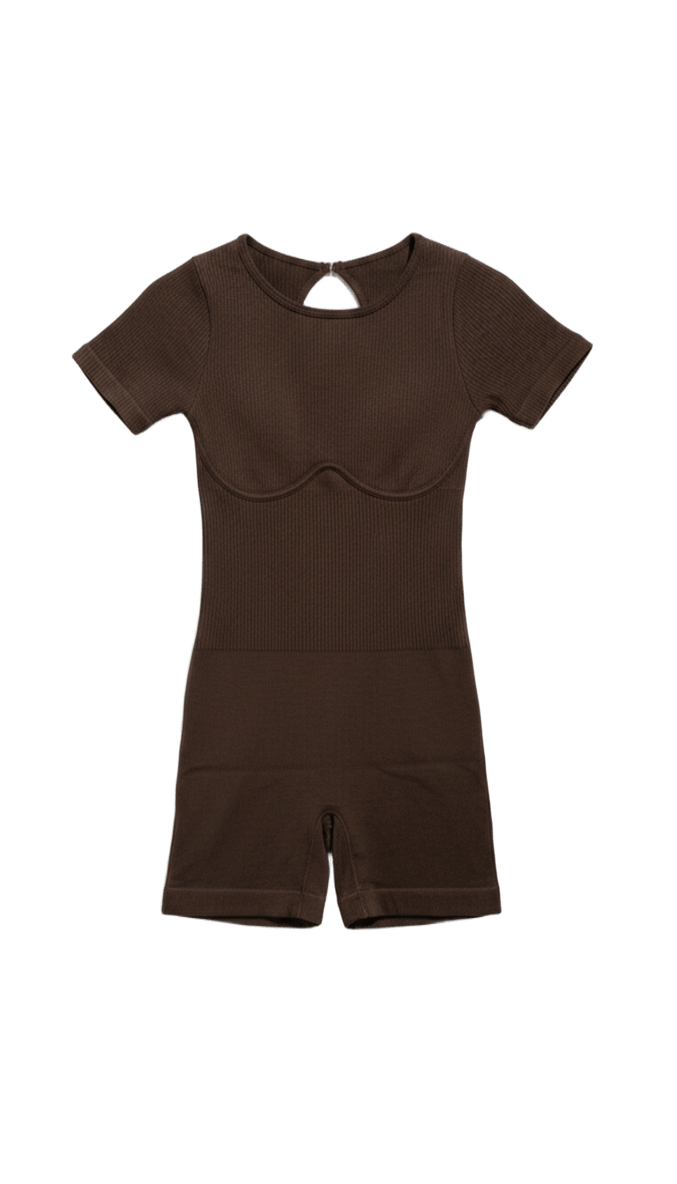 Romper Seamless manga corta | CACAO